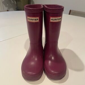 Toddler Hunter Purple Rain Boots